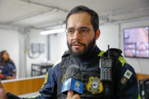 Estevão Gonçalo, do DER-DF, disse que o treinamento ajuda no dia a dia das equipes de trânsito