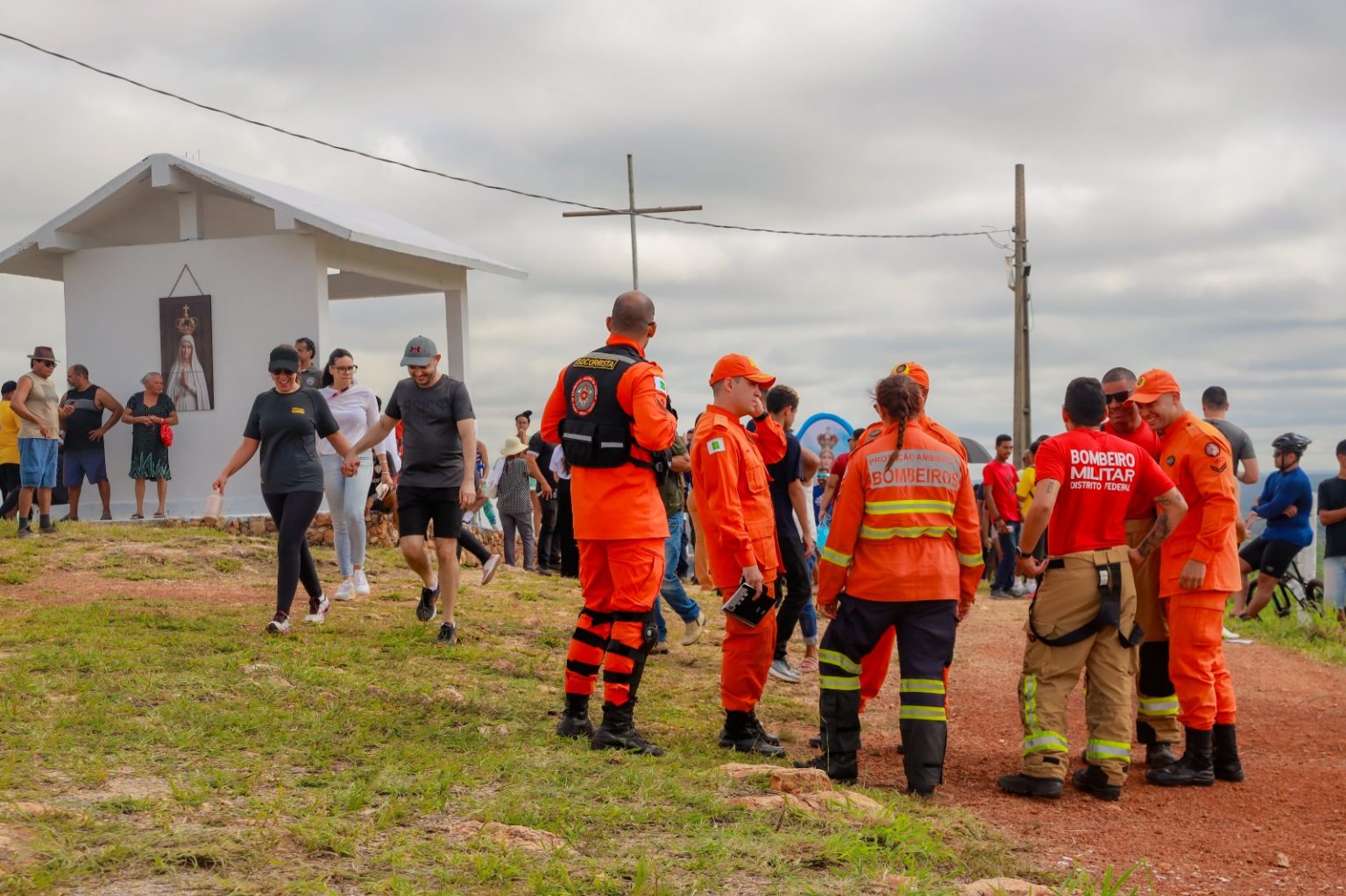 A Cidade de Segurança será montada para atender a população durante toda a Sexta-feira Santa | Fotos: Paulo Jamir/SSP-DF